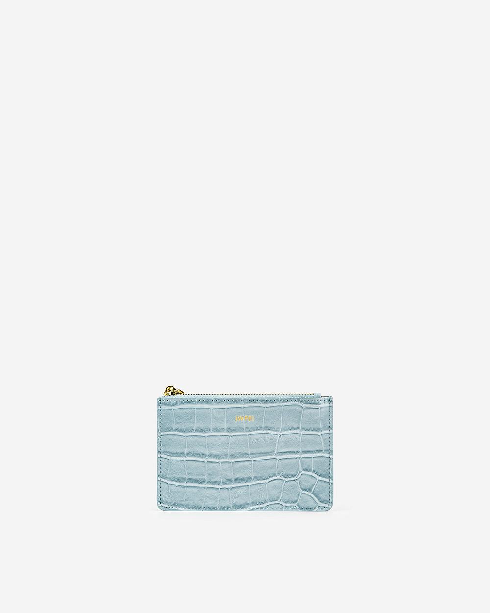 Posiadacz Karty JW PEI Quinn Zipped Women Turkusowe | PL1358OR