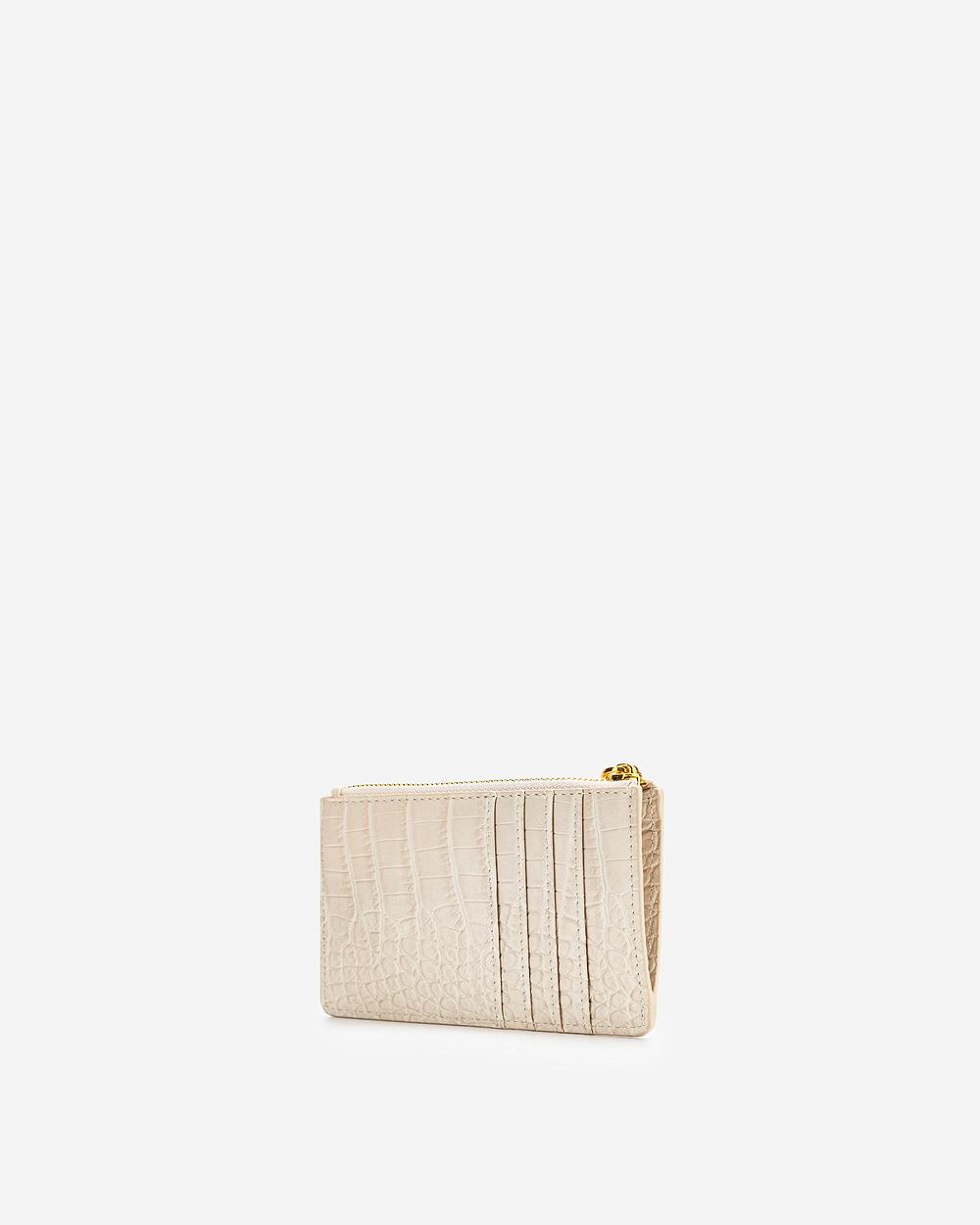 Posiadacz Karty JW PEI Quinn Zipped Women Białe | PL1361SO