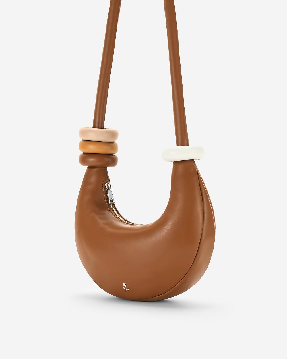 Torba Crossbody JW PEI Abacus Women Brązowe | PL1002JJ