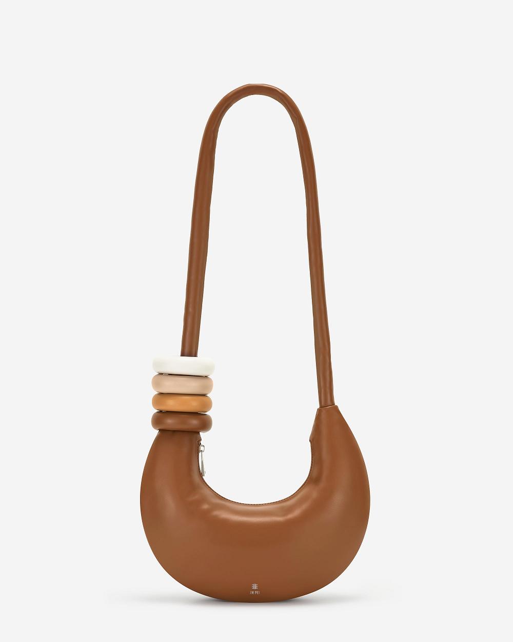 Torba Crossbody JW PEI Abacus Women Brązowe | PL1002JJ