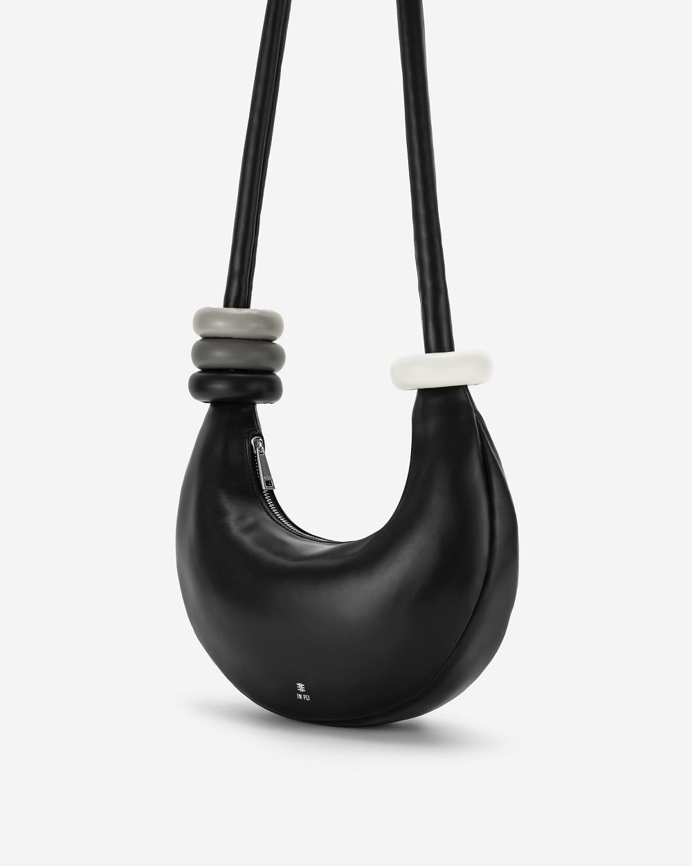 Torba Crossbody JW PEI Abacus Women Czarne | PL1003KI
