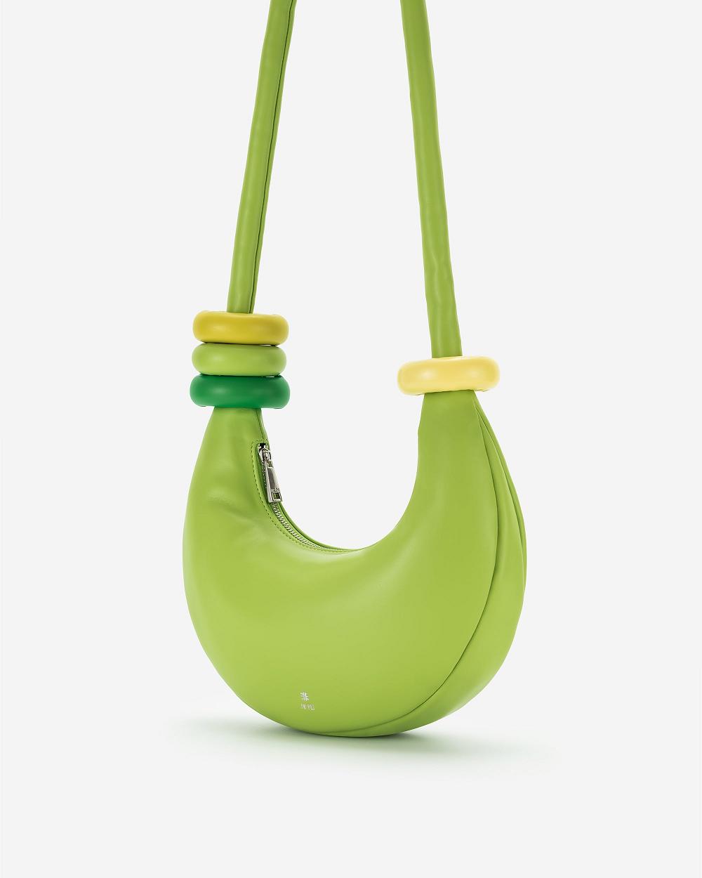 Torba Crossbody JW PEI Abacus Women Zielone | PL1001HK