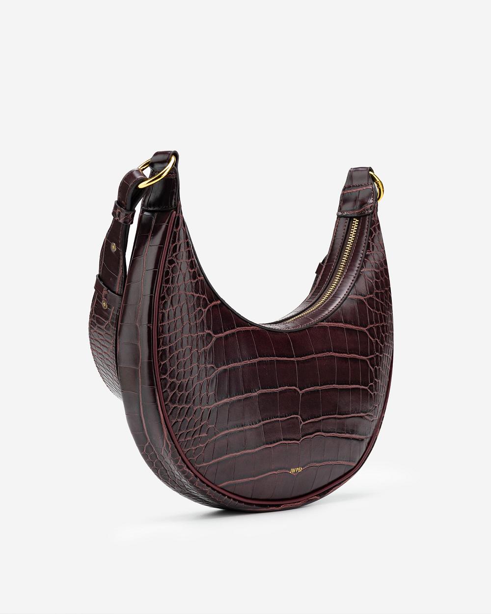 Torba Crossbody JW PEI Carly Saddle Women Brązowe | PL1008VD