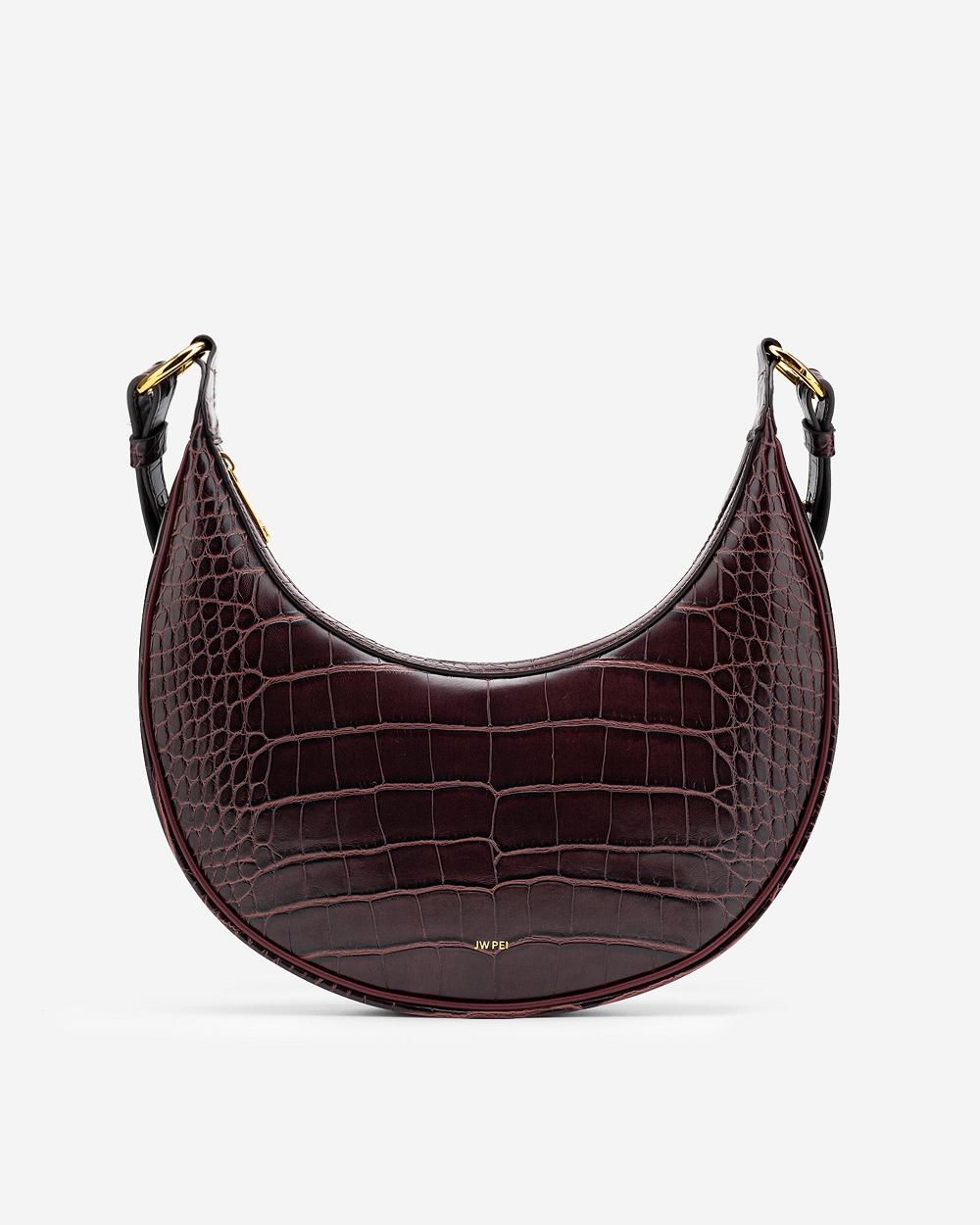 Torba Crossbody JW PEI Carly Saddle Women Brązowe | PL1008VD
