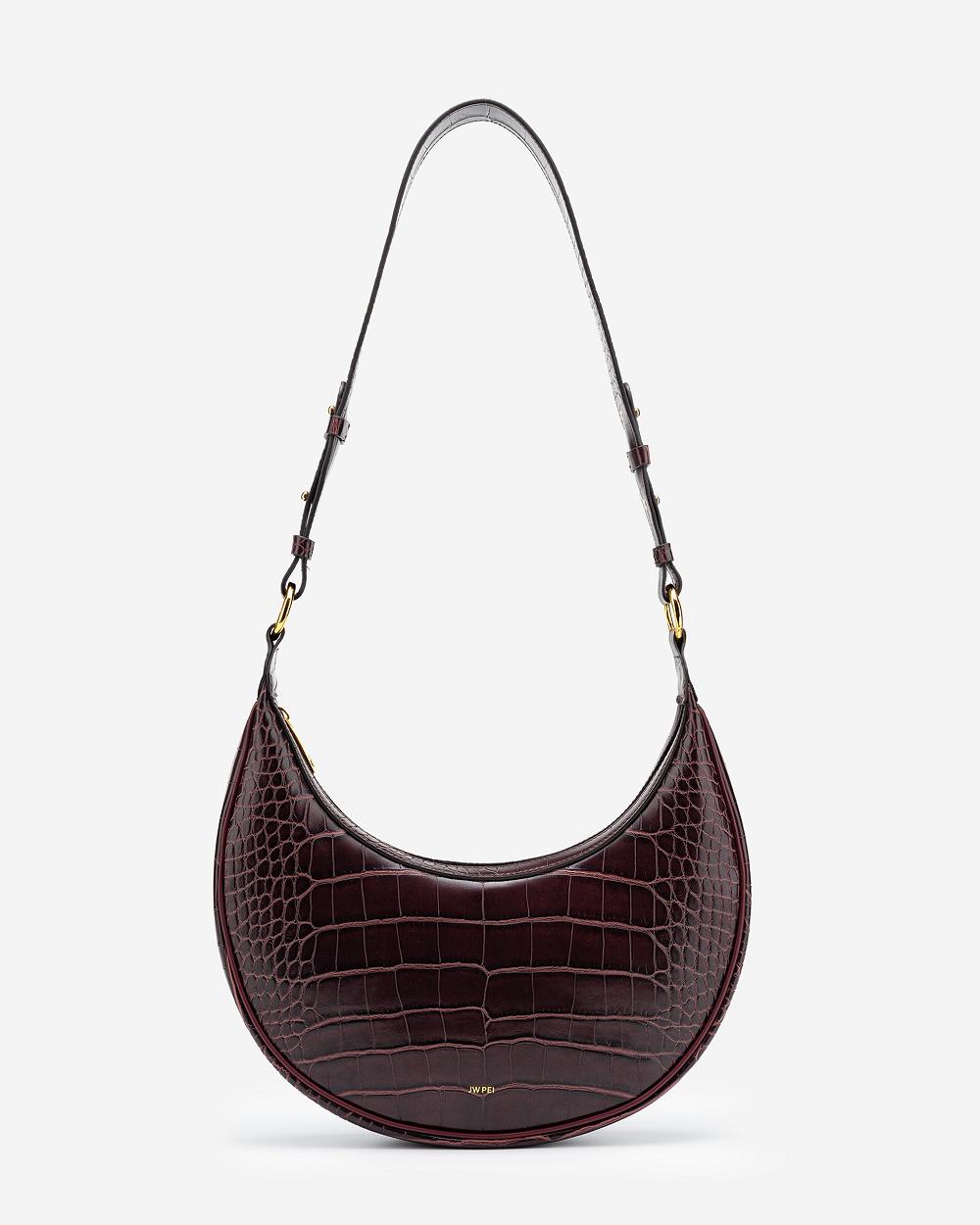 Torba Crossbody JW PEI Carly Saddle Women Brązowe | PL1008VD