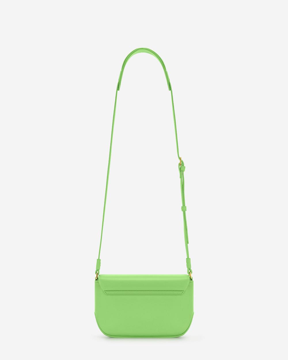 Torba Crossbody JW PEI Debby Flap Women Zielone | PL1009BC