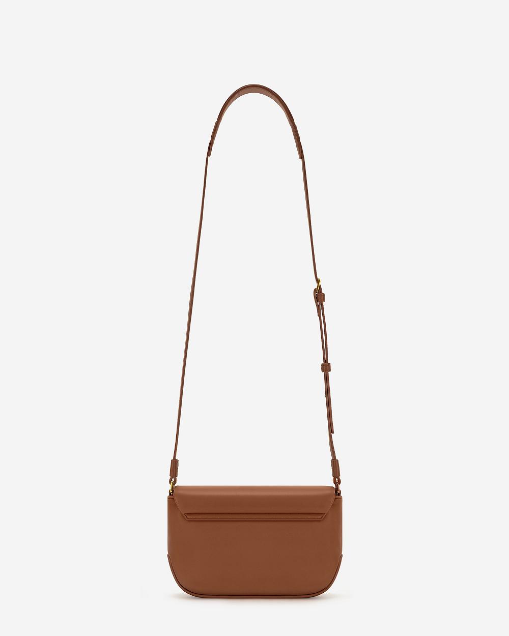 Torba Crossbody JW PEI Debby Flap Women Brązowe | PL1010NB