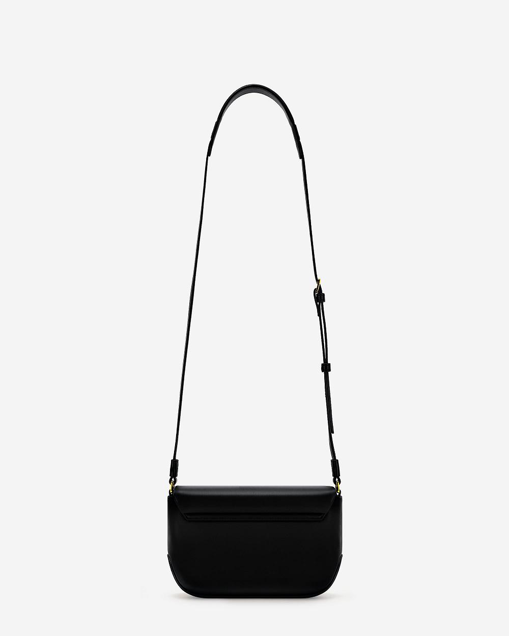 Torba Crossbody JW PEI Debby Flap Women Czarne | PL1012QZ
