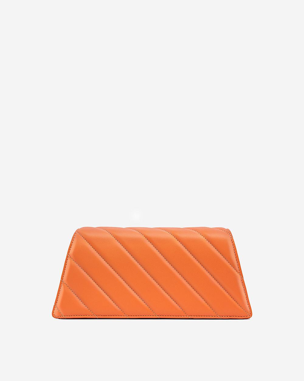 Torba Crossbody JW PEI Elsa Front Flap Women Pomarańczowe | PL1013WY
