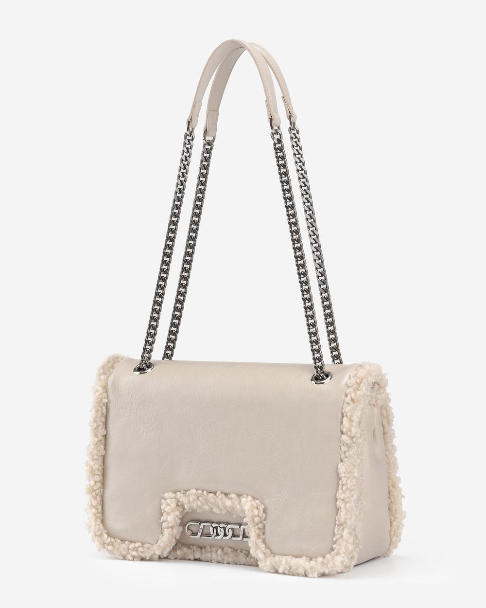 Torba Crossbody JW PEI Isa Women Białe | PL1026GL