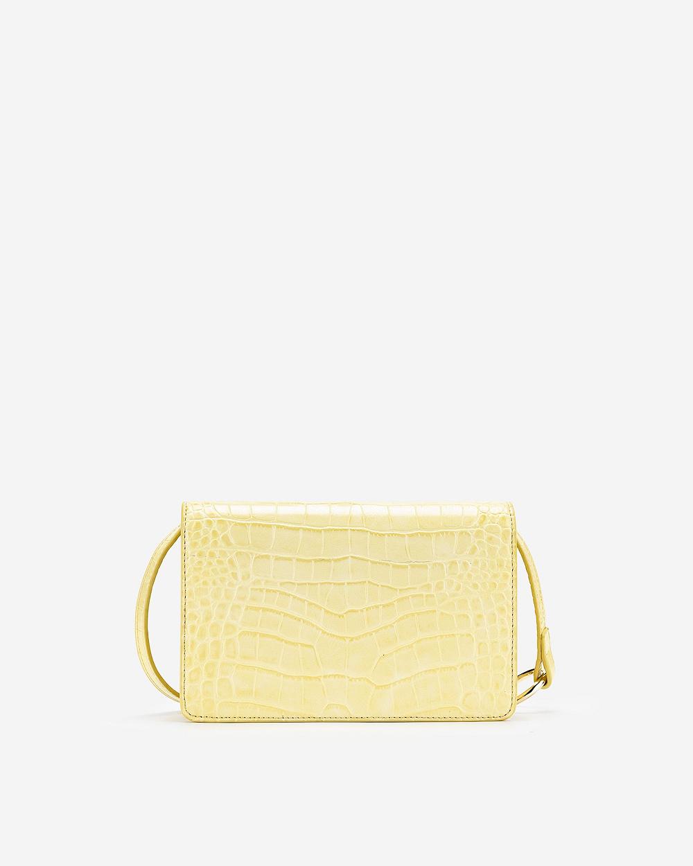 Torba Crossbody JW PEI Julia Chain Women Żółte | PL1032XF