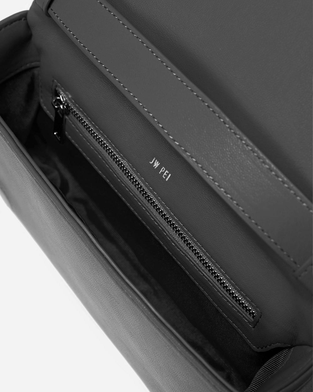 Torba Crossbody JW PEI Maze Women Białe Czarne | PL1044UT