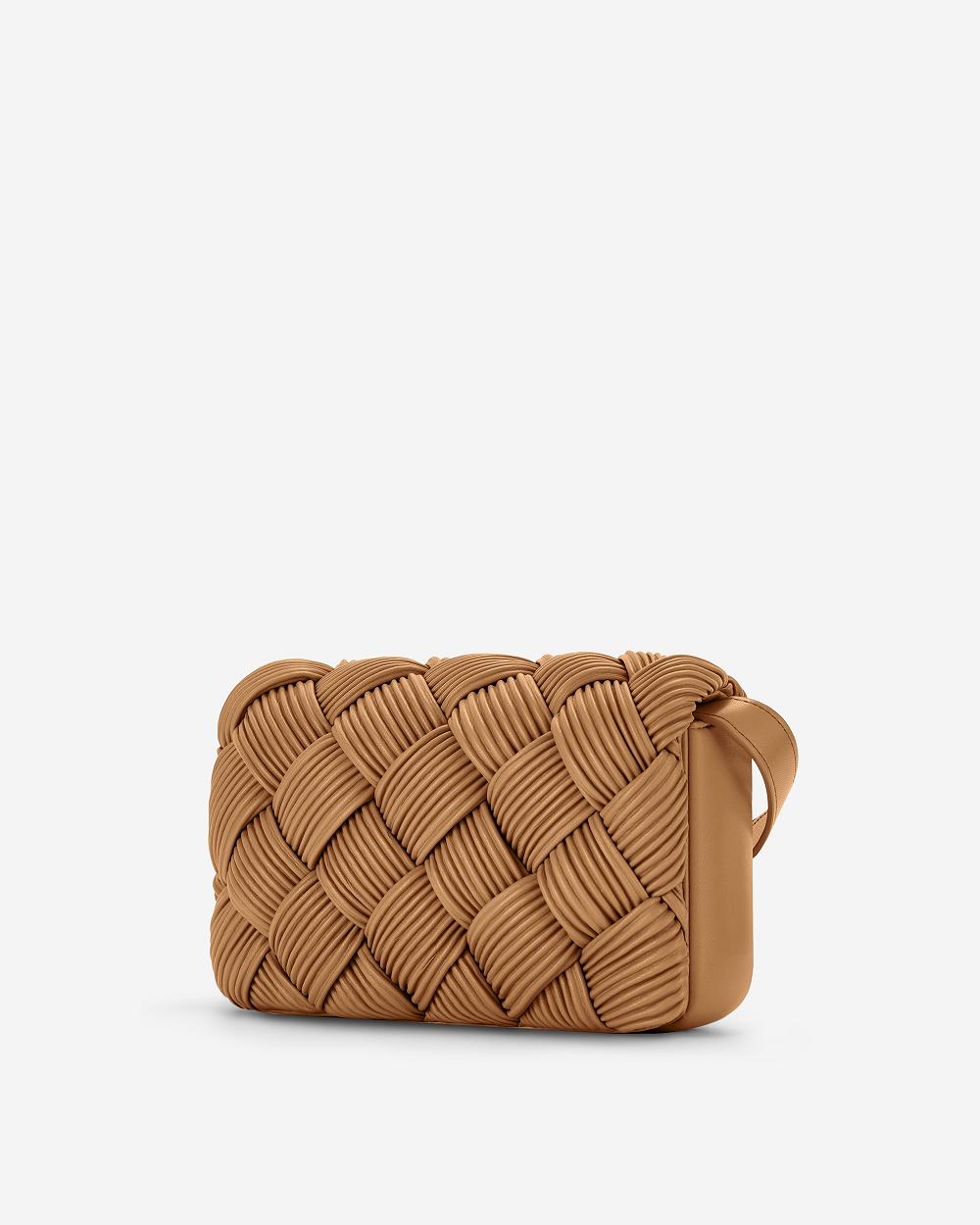 Torba Crossbody JW PEI Maze Women Brązowe | PL1039WY