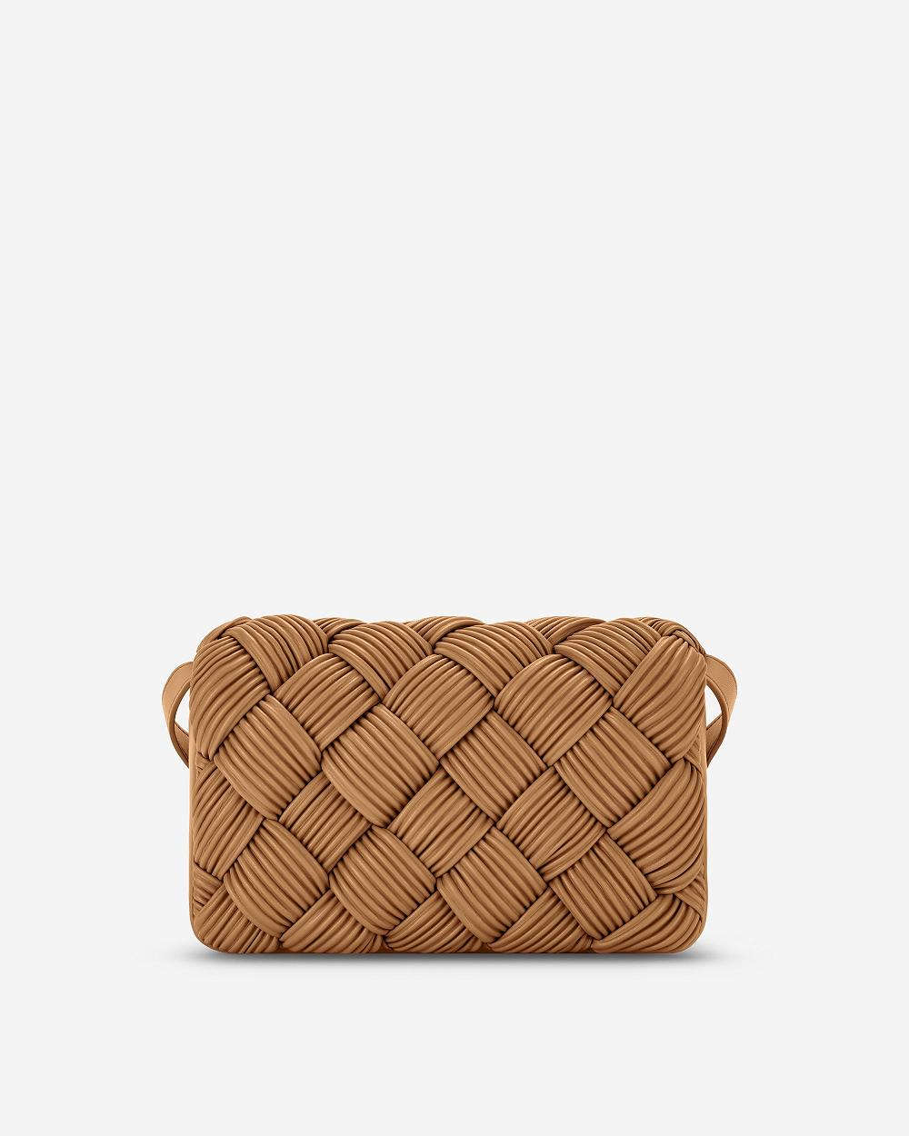 Torba Crossbody JW PEI Maze Women Brązowe | PL1039WY
