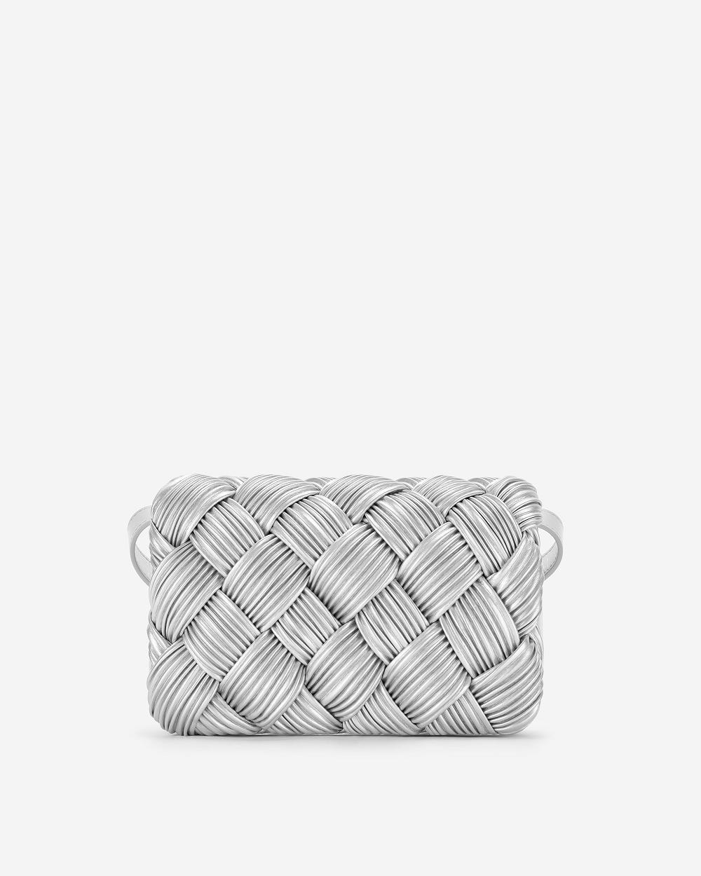 Torba Crossbody JW PEI Maze Women Srebrne | PL1041RW