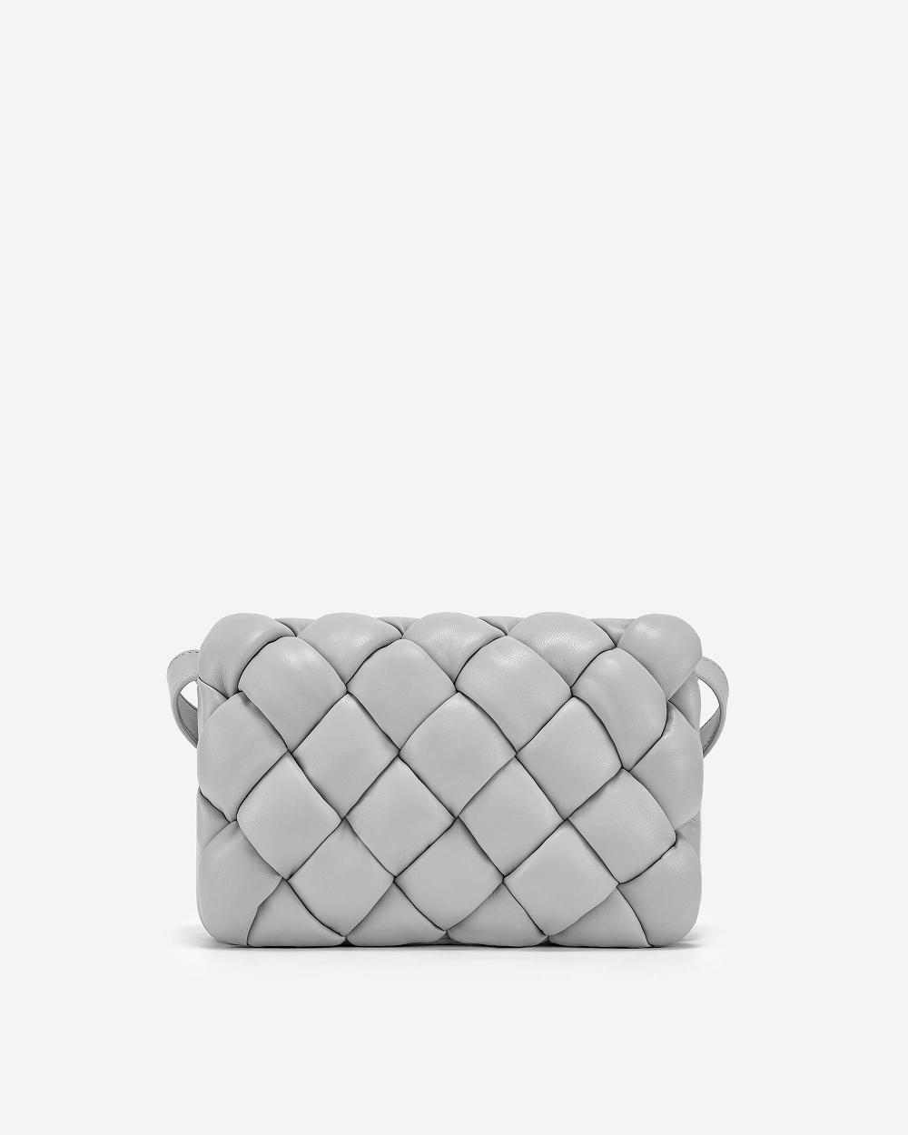 Torba Crossbody JW PEI Maze Women Szare | PL1050DN
