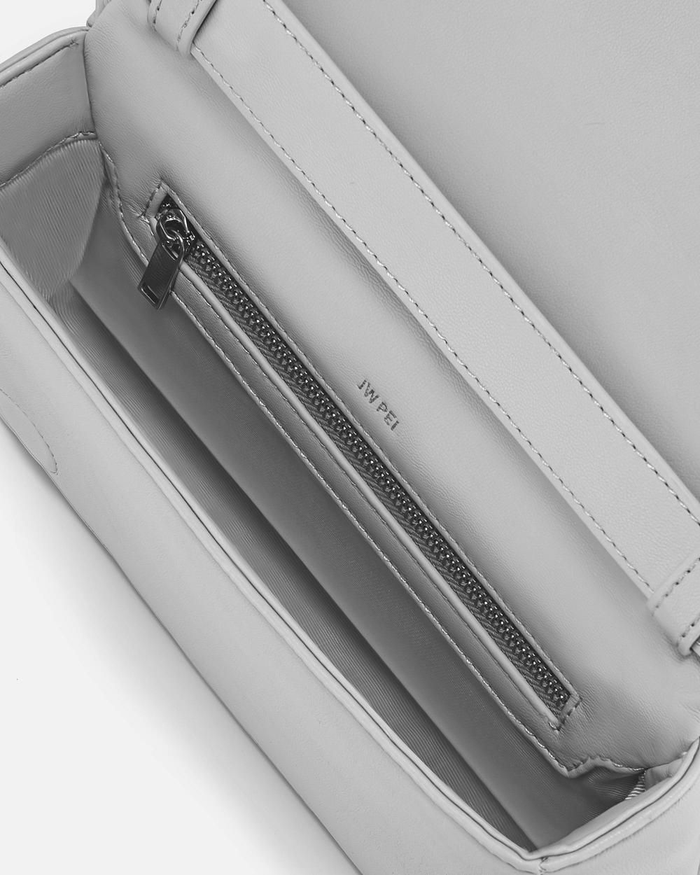 Torba Crossbody JW PEI Maze Women Szare | PL1050DN