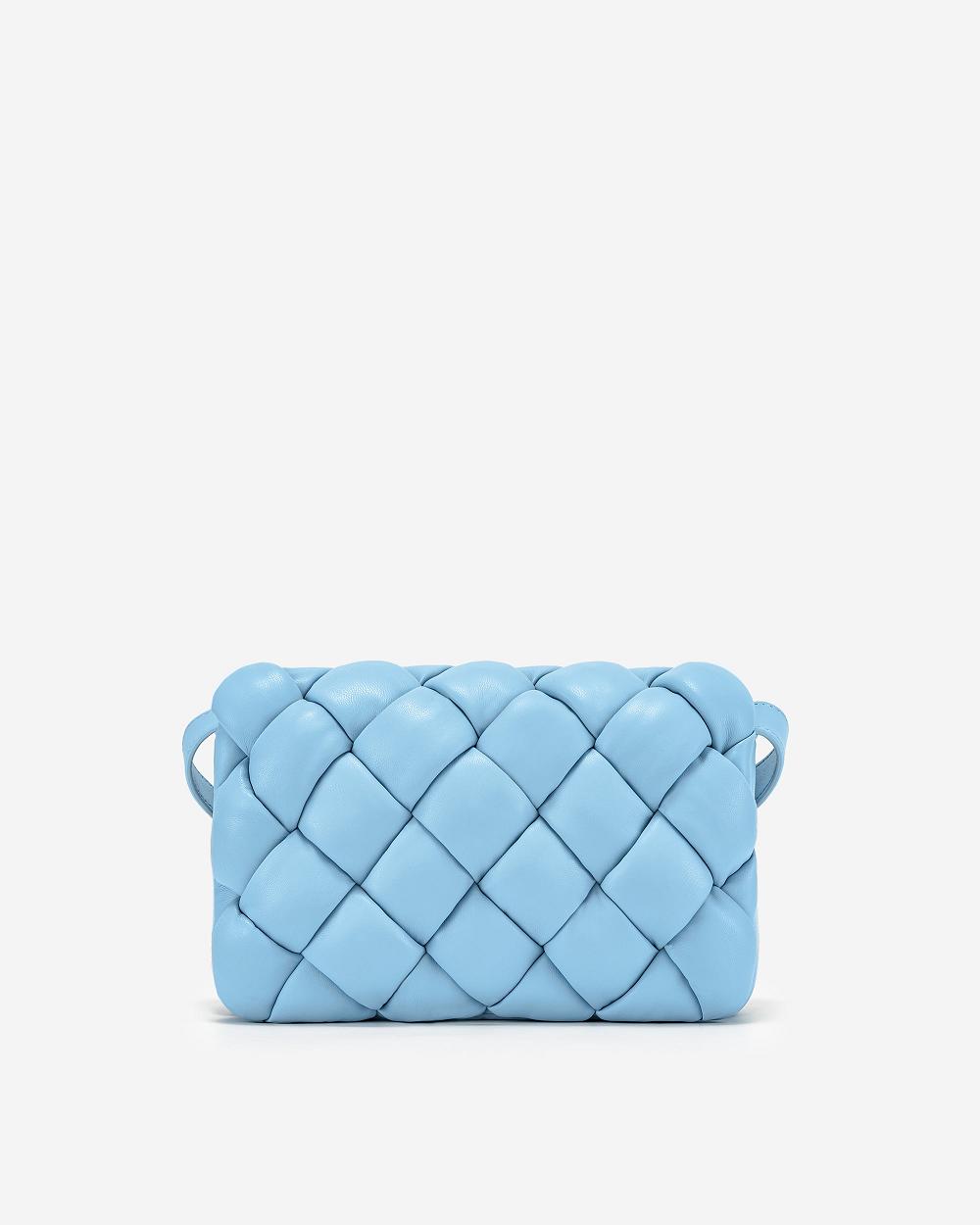 Torba Crossbody JW PEI Maze Women Turkusowe | PL1049SO