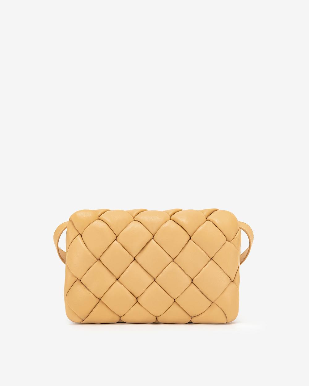 Torba Crossbody JW PEI Maze Women Żółte | PL1046OR