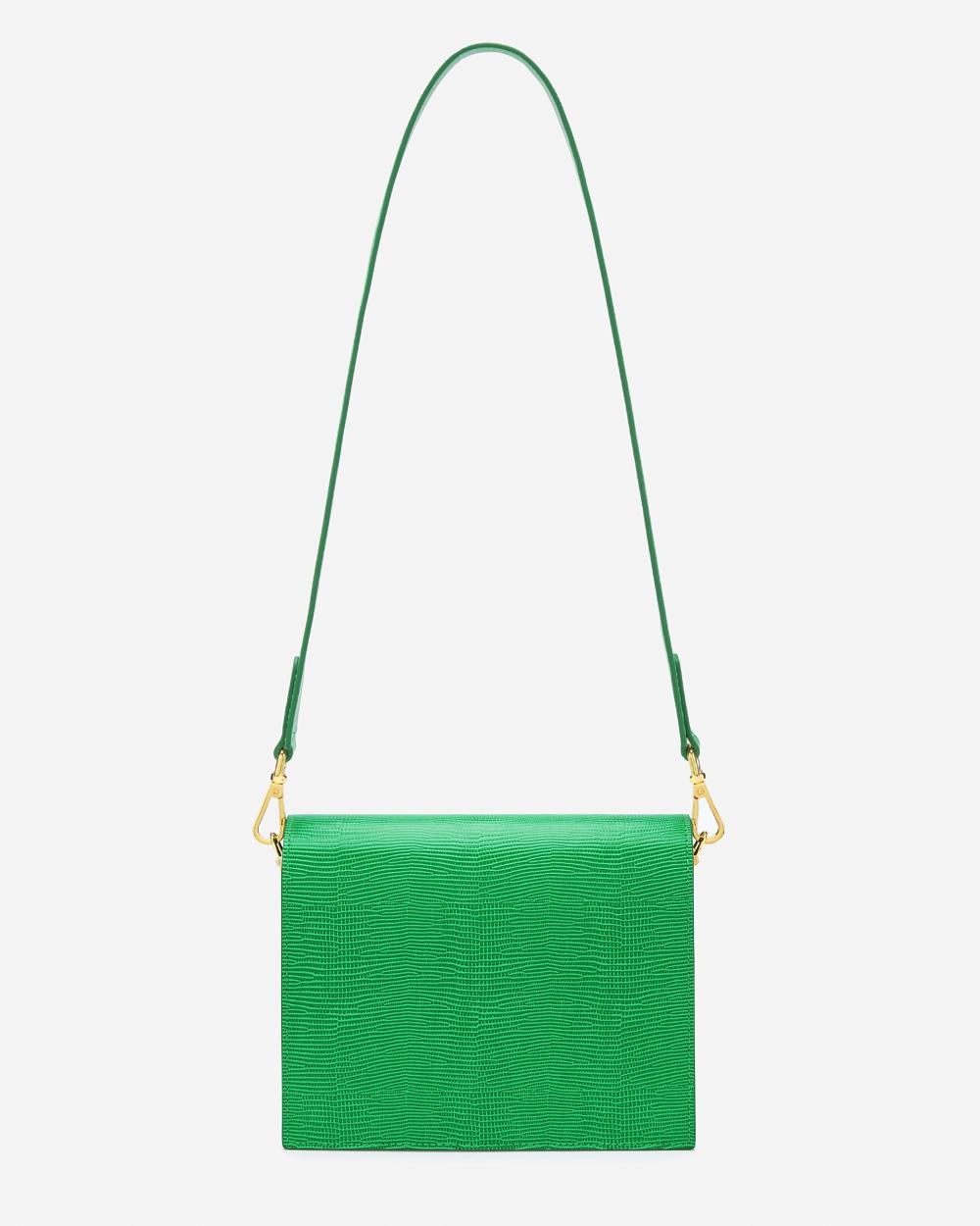 Torba Crossbody JW PEI Mini Flap Women Zielone | PL1062NB