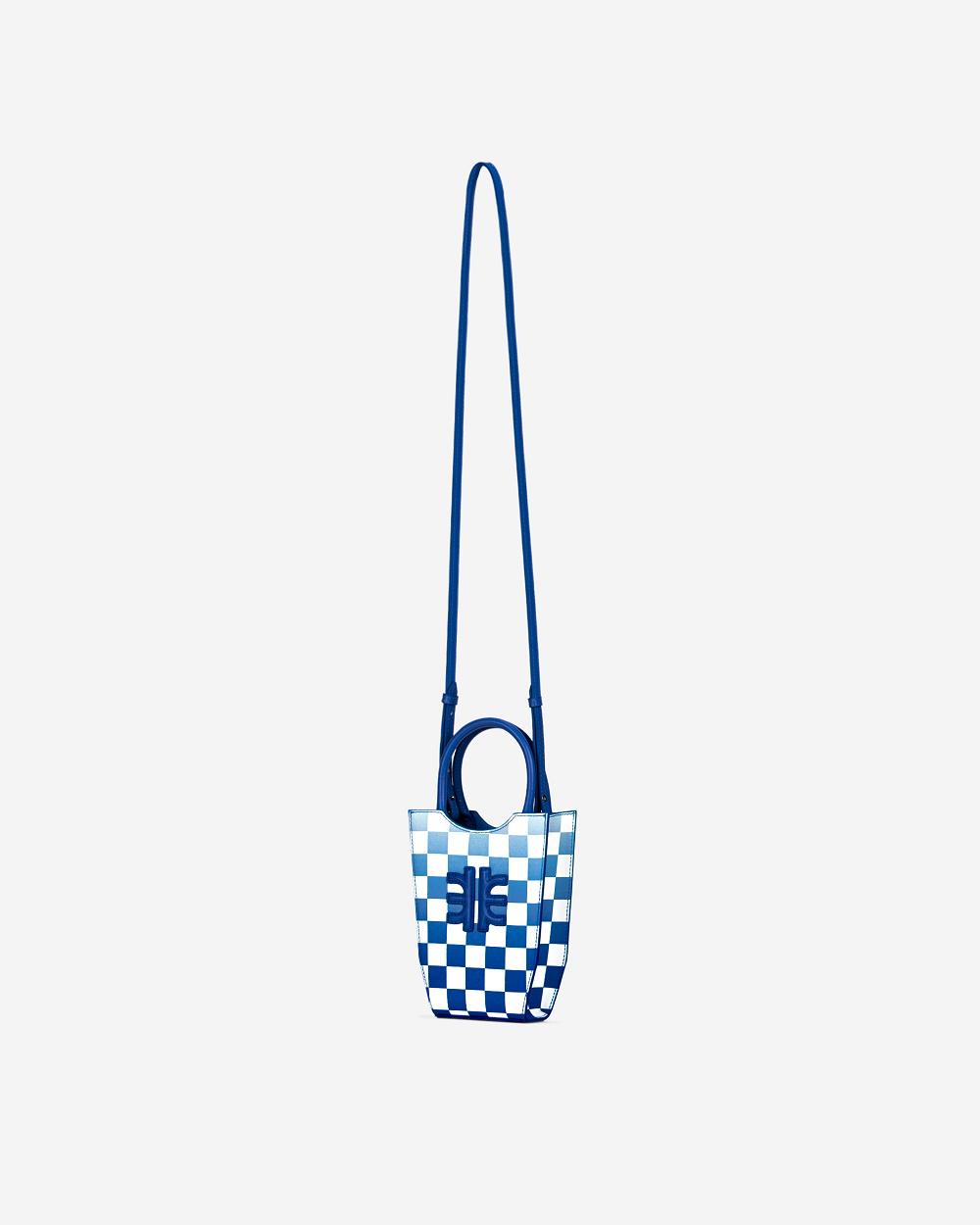 Torba Na Telefon JW PEI FEI Gradient Checkerboard Women Granatowe | PL1175IS