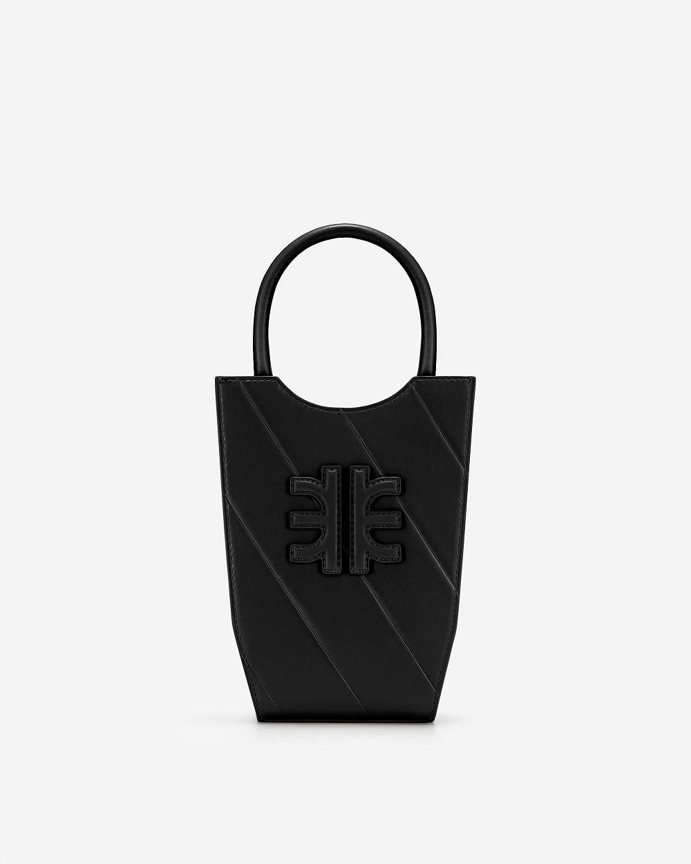 Torba Na Telefon JW PEI FEI Twill Women Czarne | PL1180DN