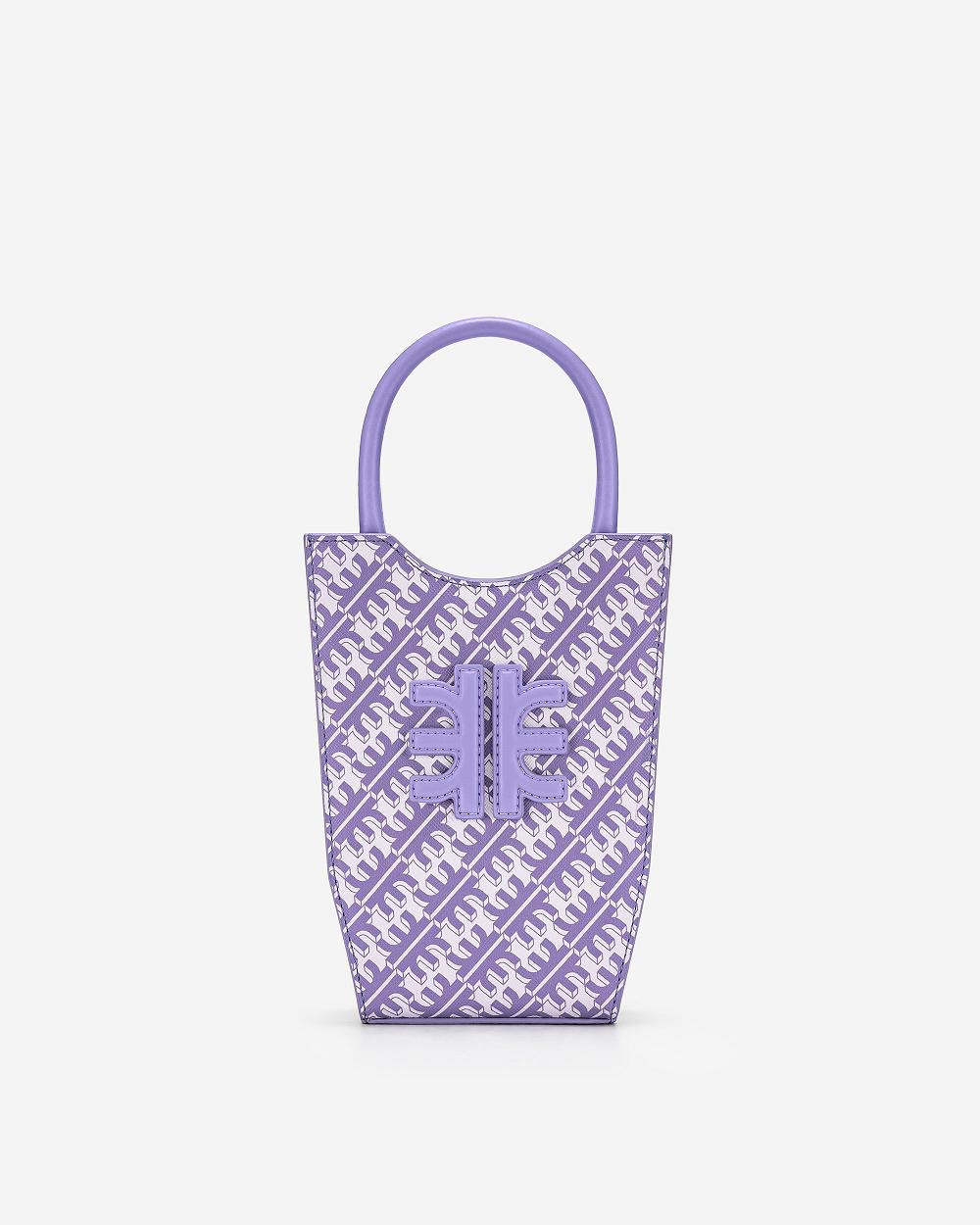Torba Na Telefon JW PEI FEI Women Białe Fioletowe | PL1192NB