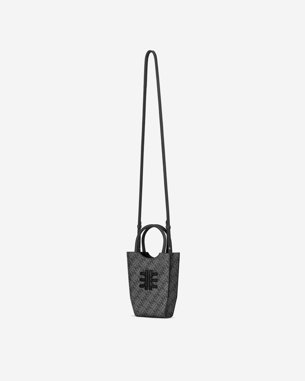 Torba Na Telefon JW PEI FEI Women Czarne Szare | PL1195WY