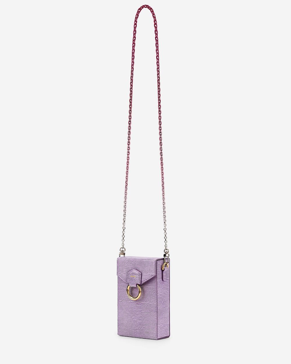 Torba Na Telefon JW PEI Lola Gradient Chain Women Fioletowe | PL1206DN