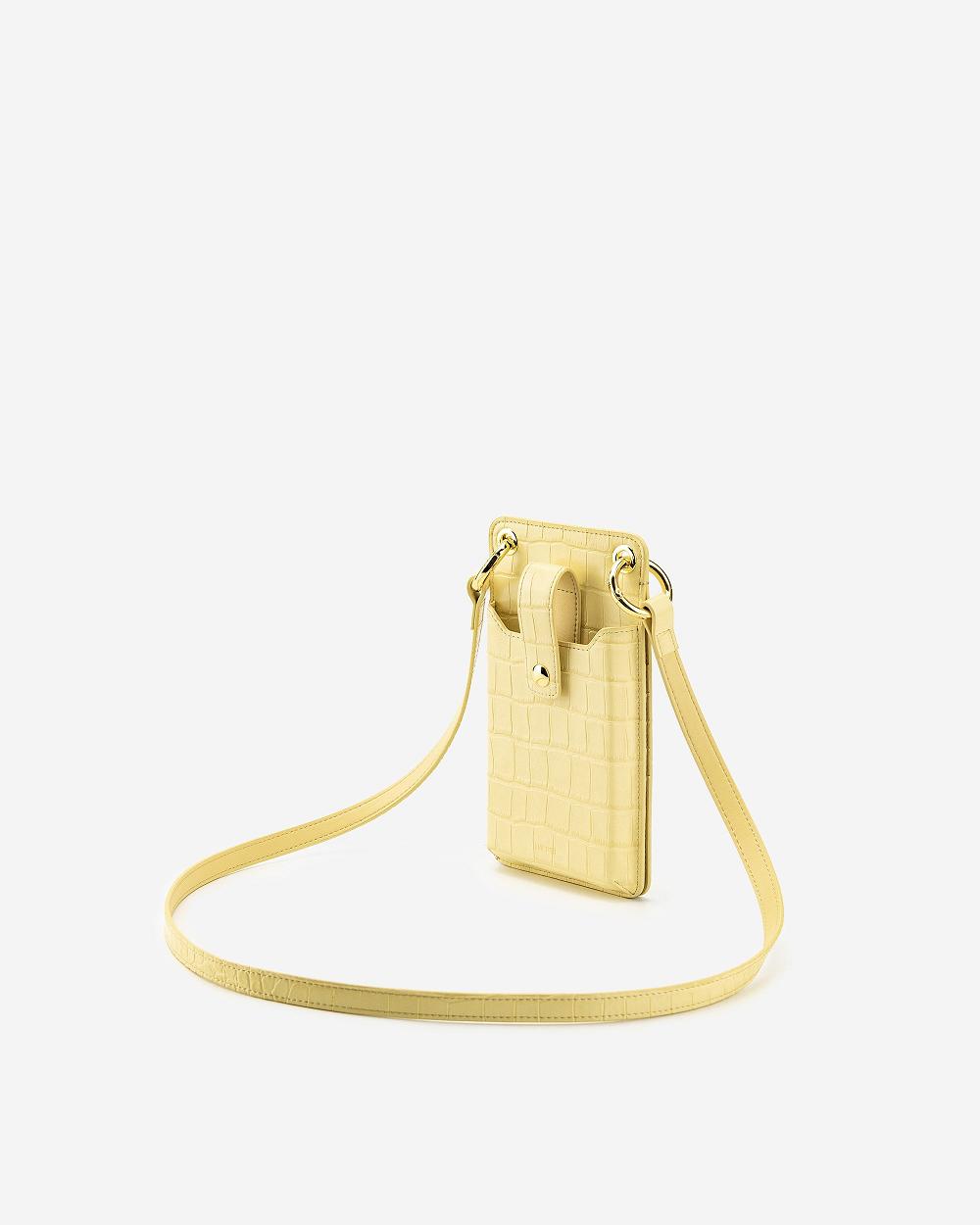 Torba Na Telefon JW PEI Quinn Women Żółte | PL1209HK