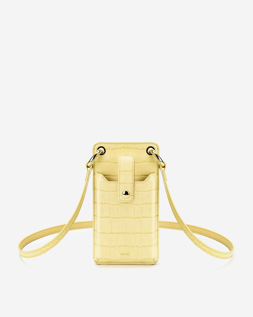 Torba Na Telefon JW PEI Quinn Women Żółte | PL1209HK