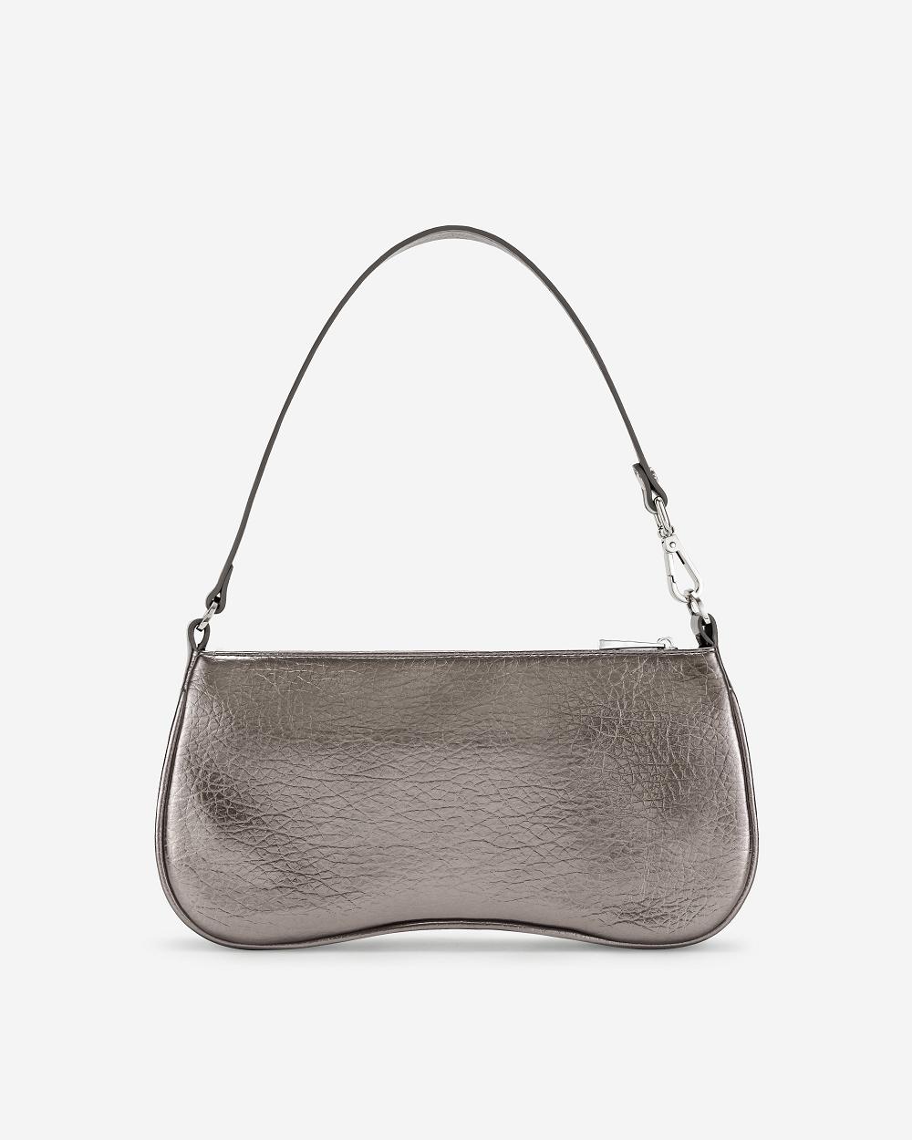 Torby Przez Ramię JW PEI Eva Metallic Women Szare | PL1240XF