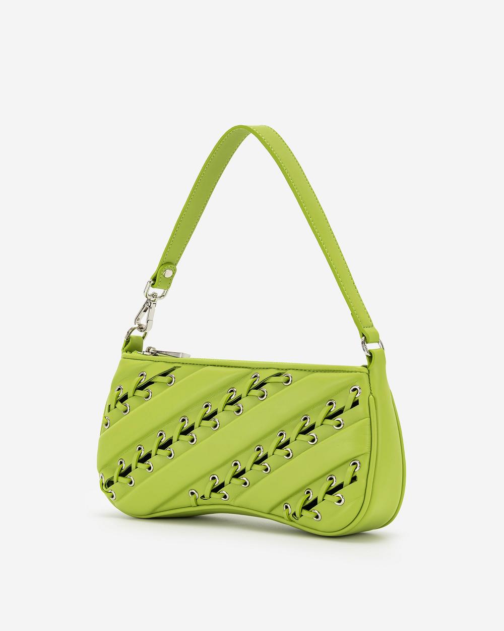 Torby Przez Ramię JW PEI Eva Straps Klasyczne Women Zielone | PL1247WY