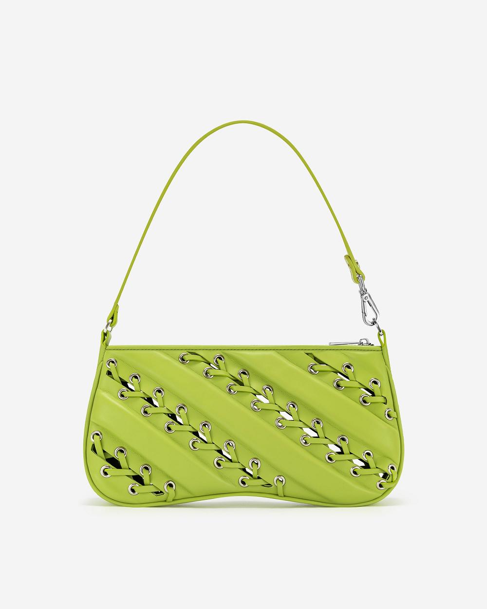 Torby Przez Ramię JW PEI Eva Straps Klasyczne Women Zielone | PL1247WY