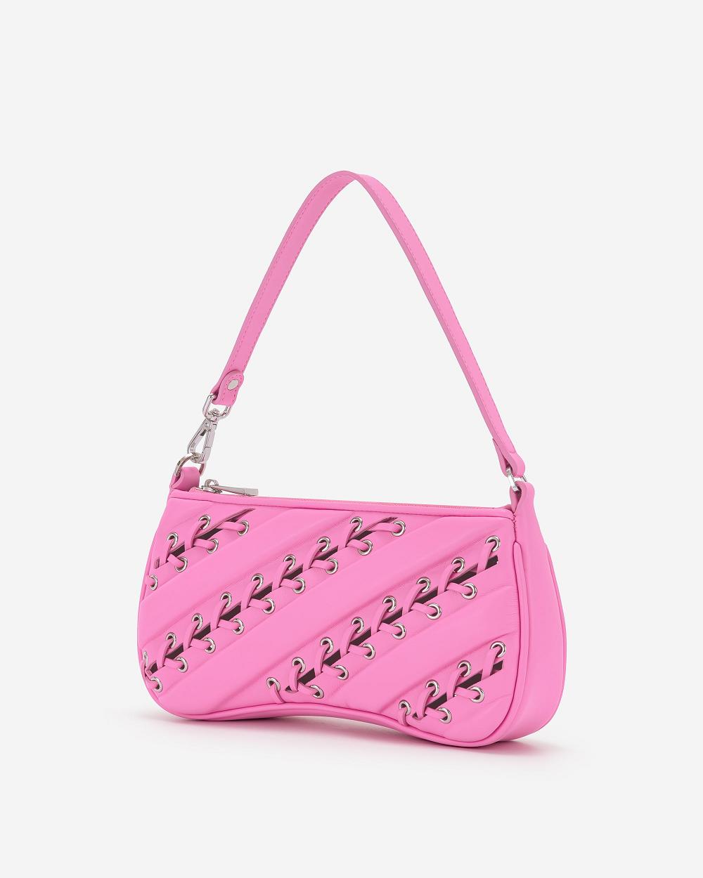 Torby Przez Ramię JW PEI Eva Straps Women Różowe | PL1249RW