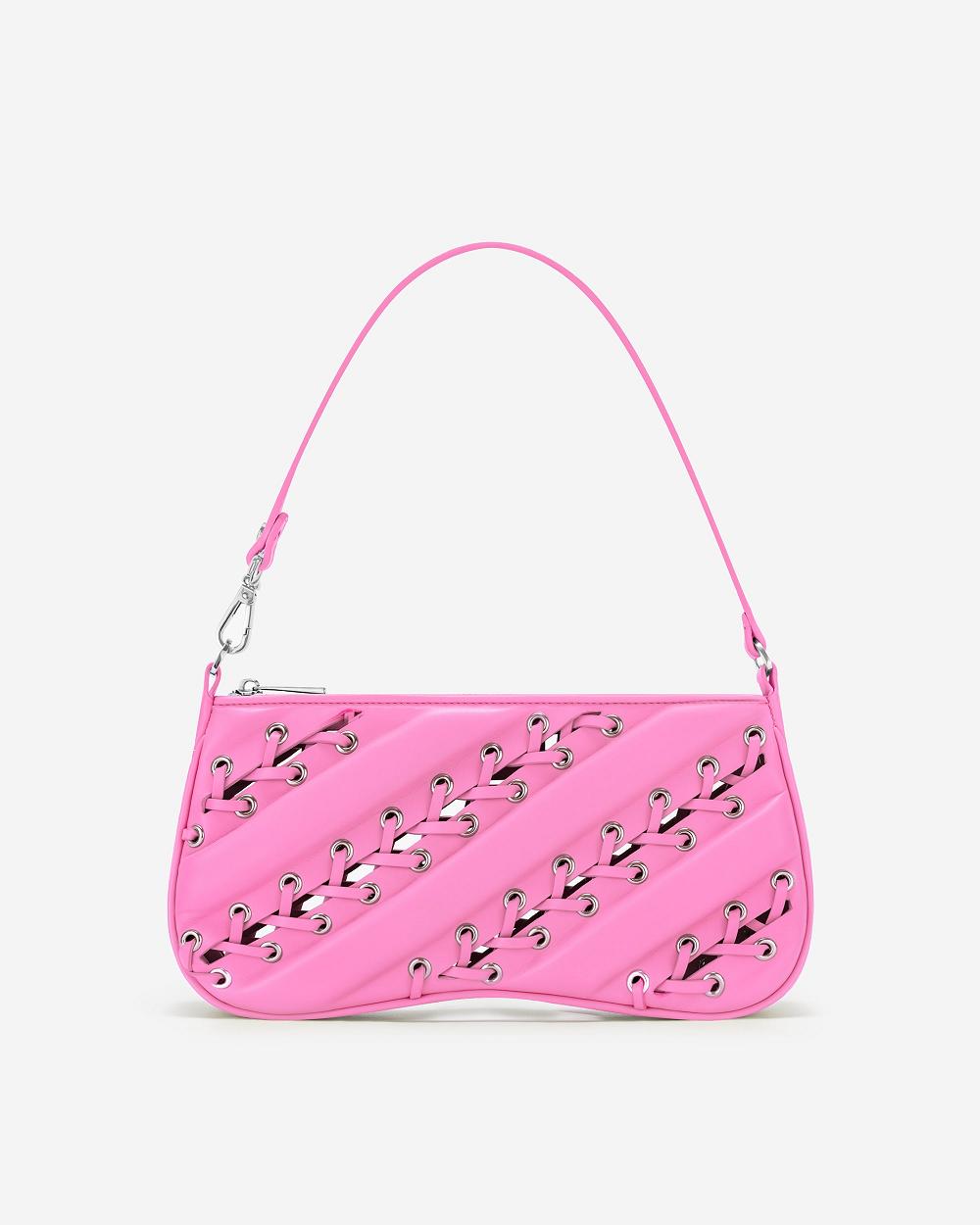Torby Przez Ramię JW PEI Eva Straps Women Różowe | PL1249RW