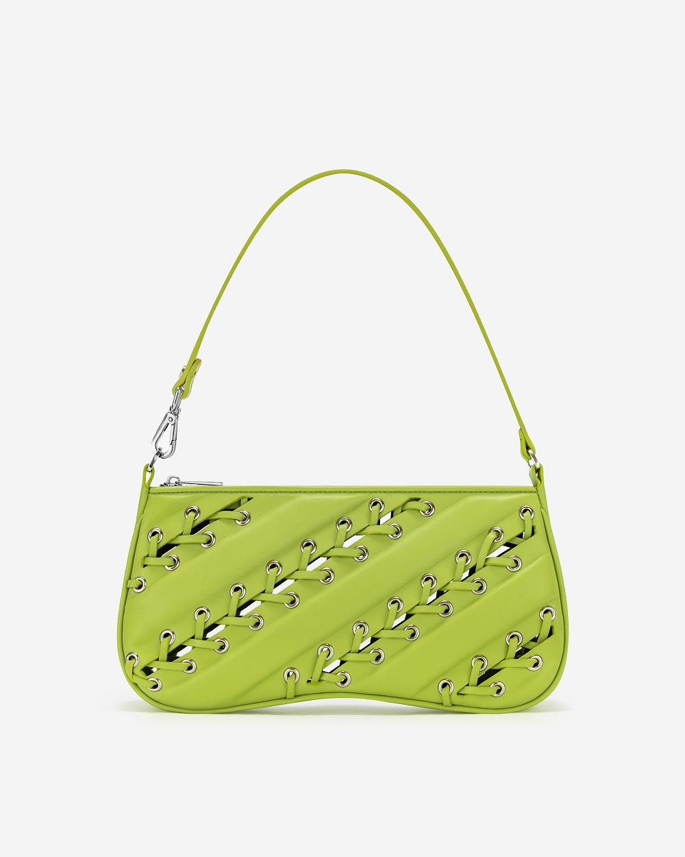 Torby Przez Ramię JW PEI Eva Straps Women Zielone | PL1250TV