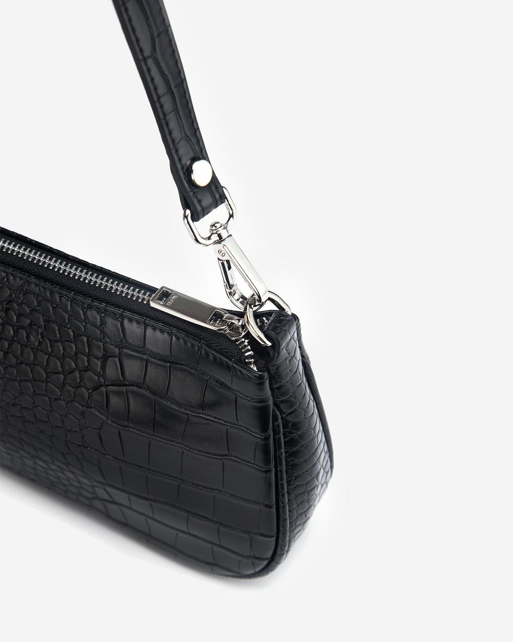 Torby Przez Ramię JW PEI Eva Women Czarne | PL1266XF