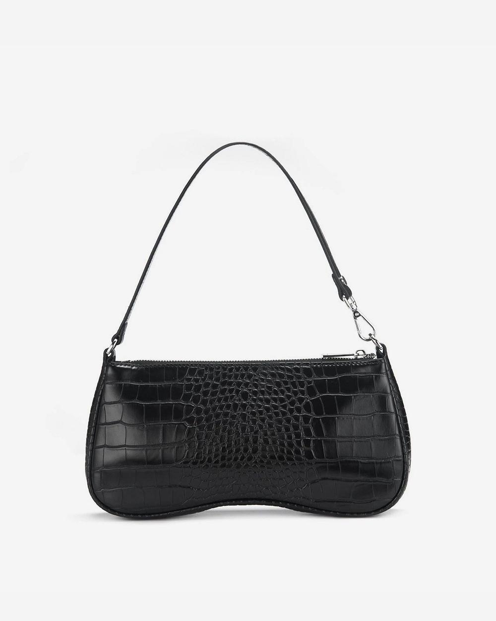 Torby Przez Ramię JW PEI Eva Women Czarne | PL1266XF