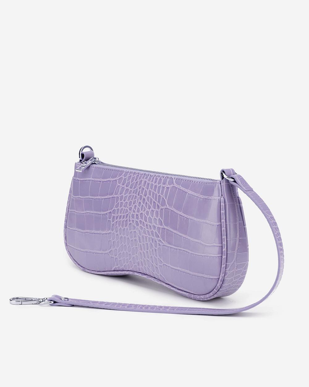 Torby Przez Ramię JW PEI Eva Women Fioletowe | PL1261HK