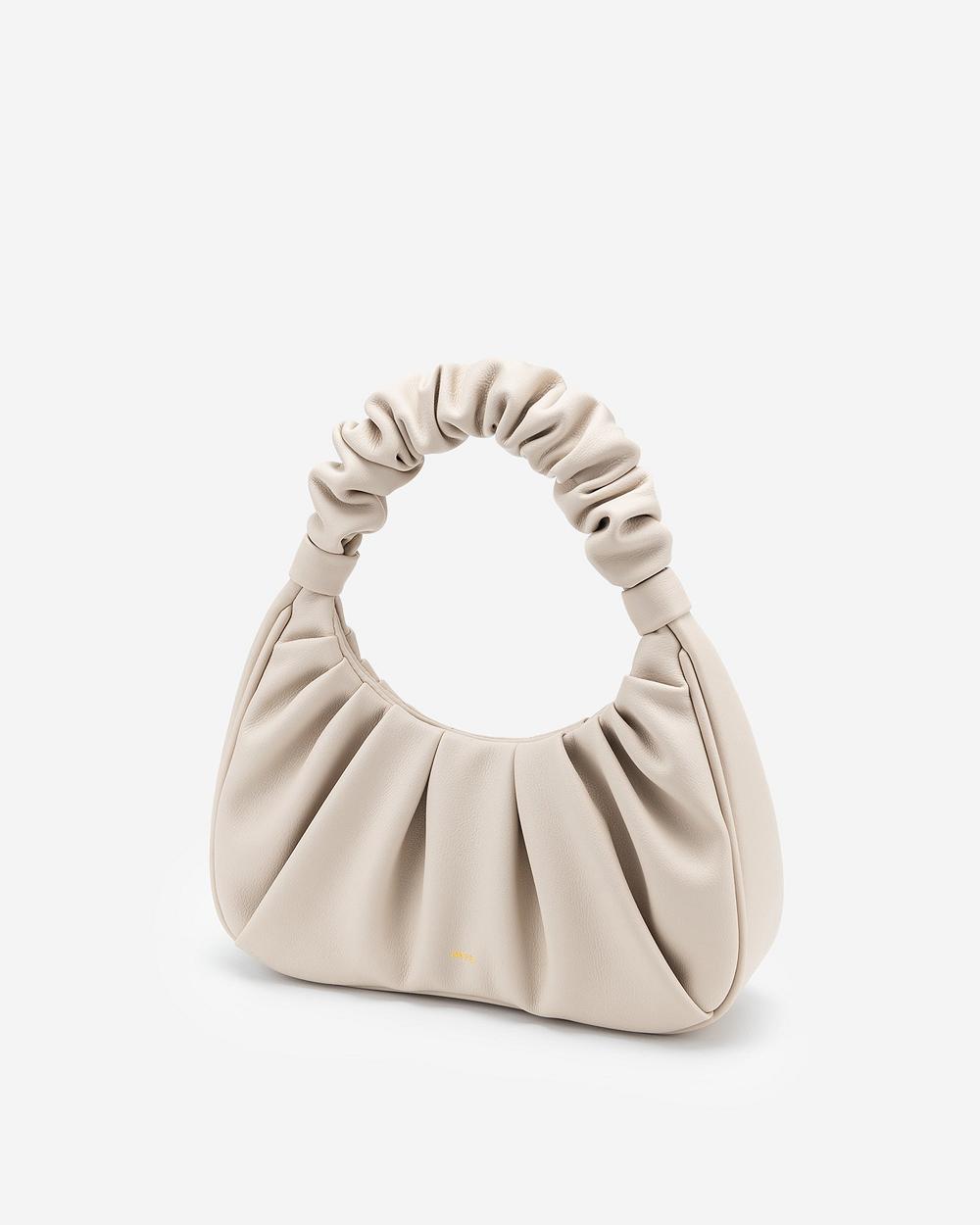 Torby Przez Ramię JW PEI Gabbi Ruched Hobo Mini Women Białe | PL1301RW