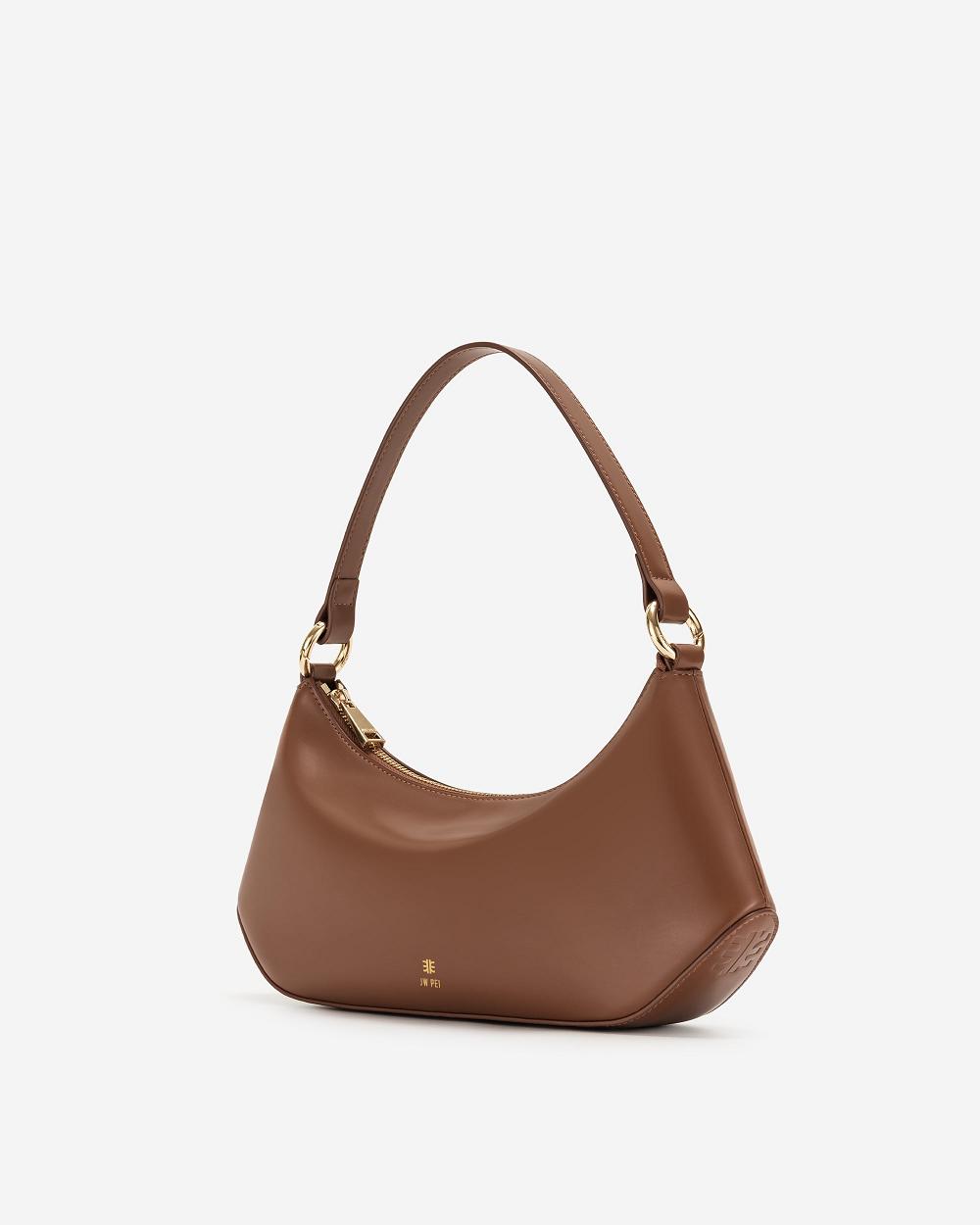 Torby Przez Ramię JW PEI Lily Women Brązowe | PL1316LH