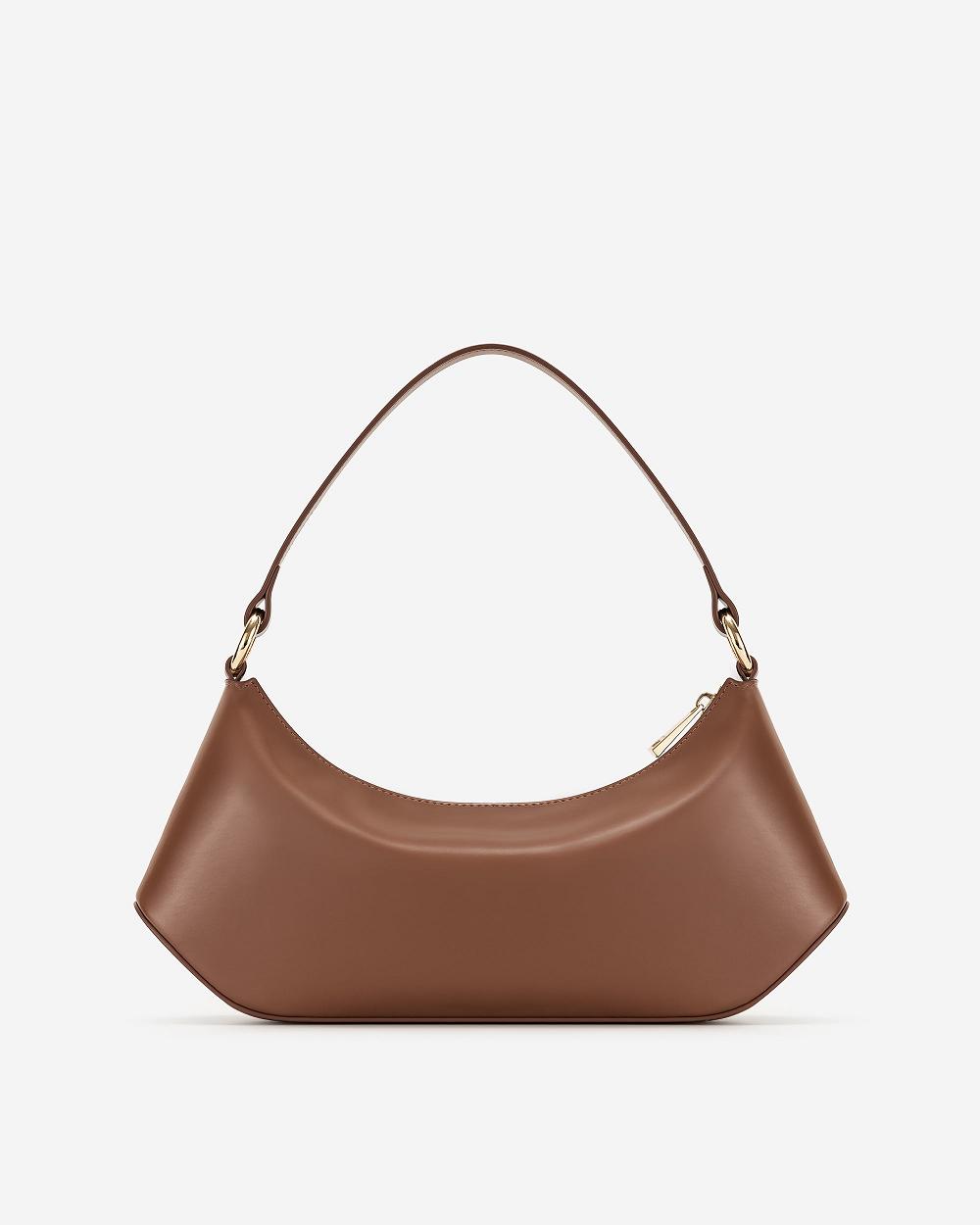 Torby Przez Ramię JW PEI Lily Women Brązowe | PL1316LH