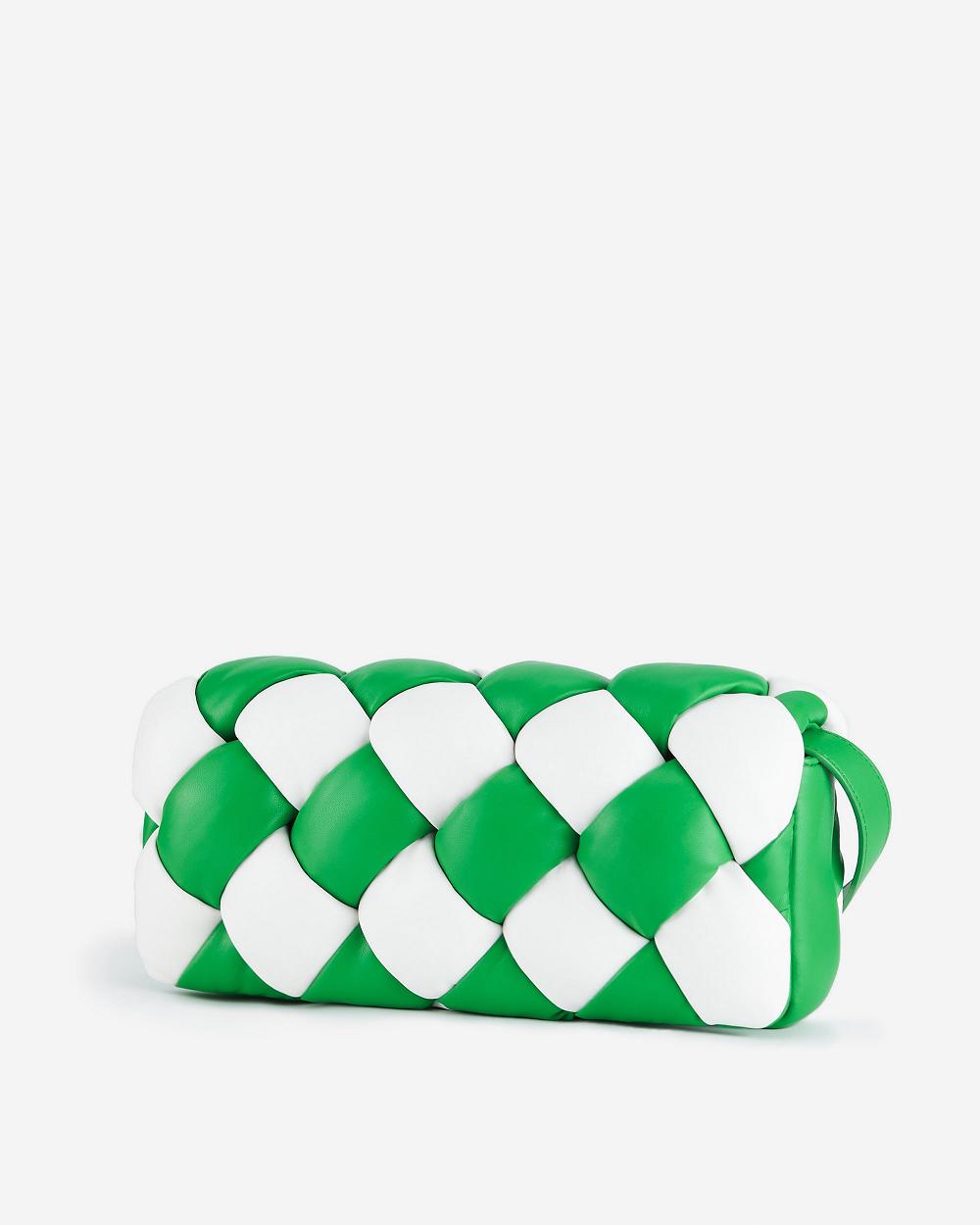 Torby Przez Ramię JW PEI Maze Women Zielone Białe | PL1323MA