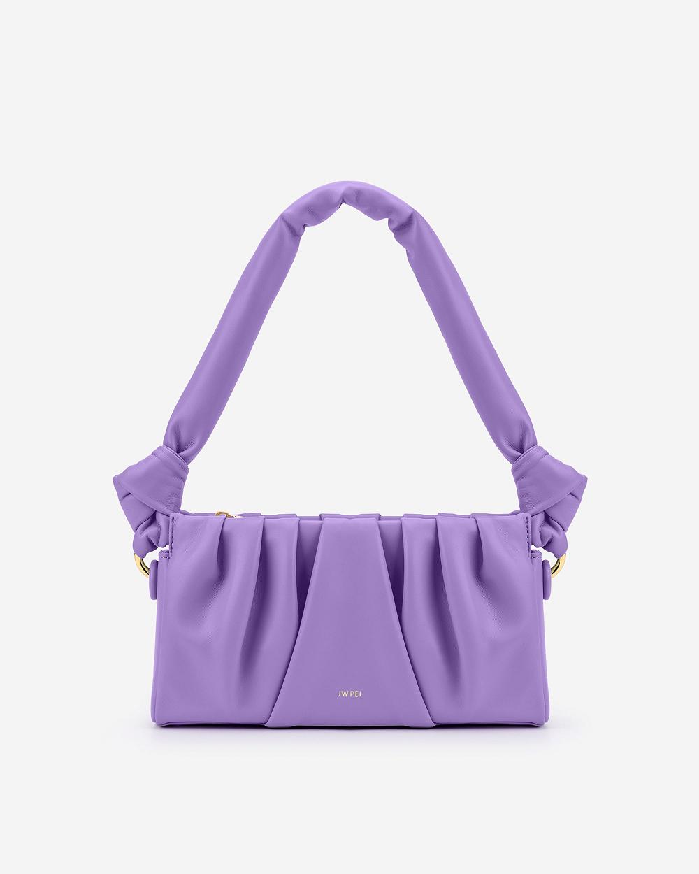 Torby Przez Ramię JW PEI Mila Women Fioletowe | PL1326EX