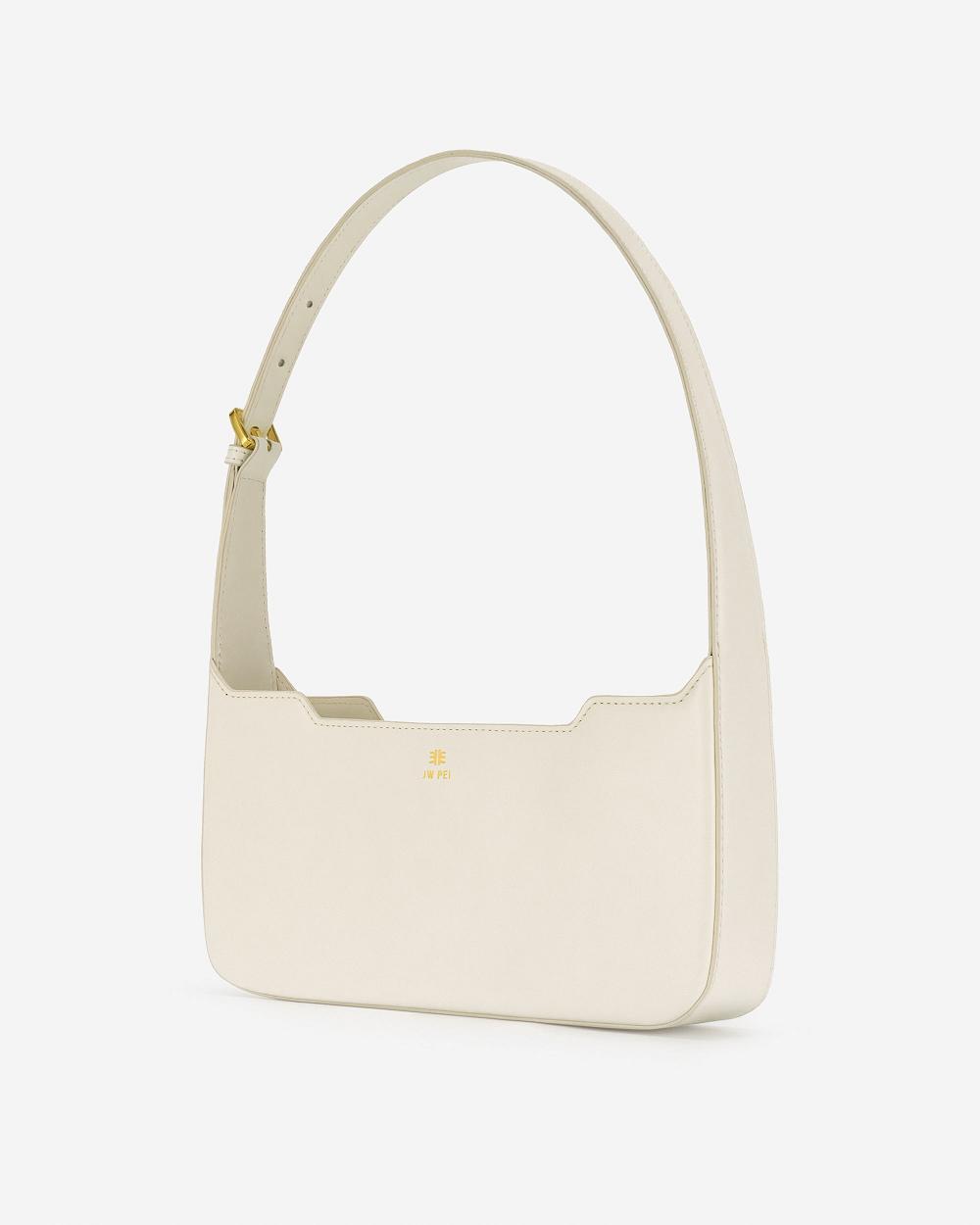 Torby Przez Ramię JW PEI Millie Women Białe | PL1334AP