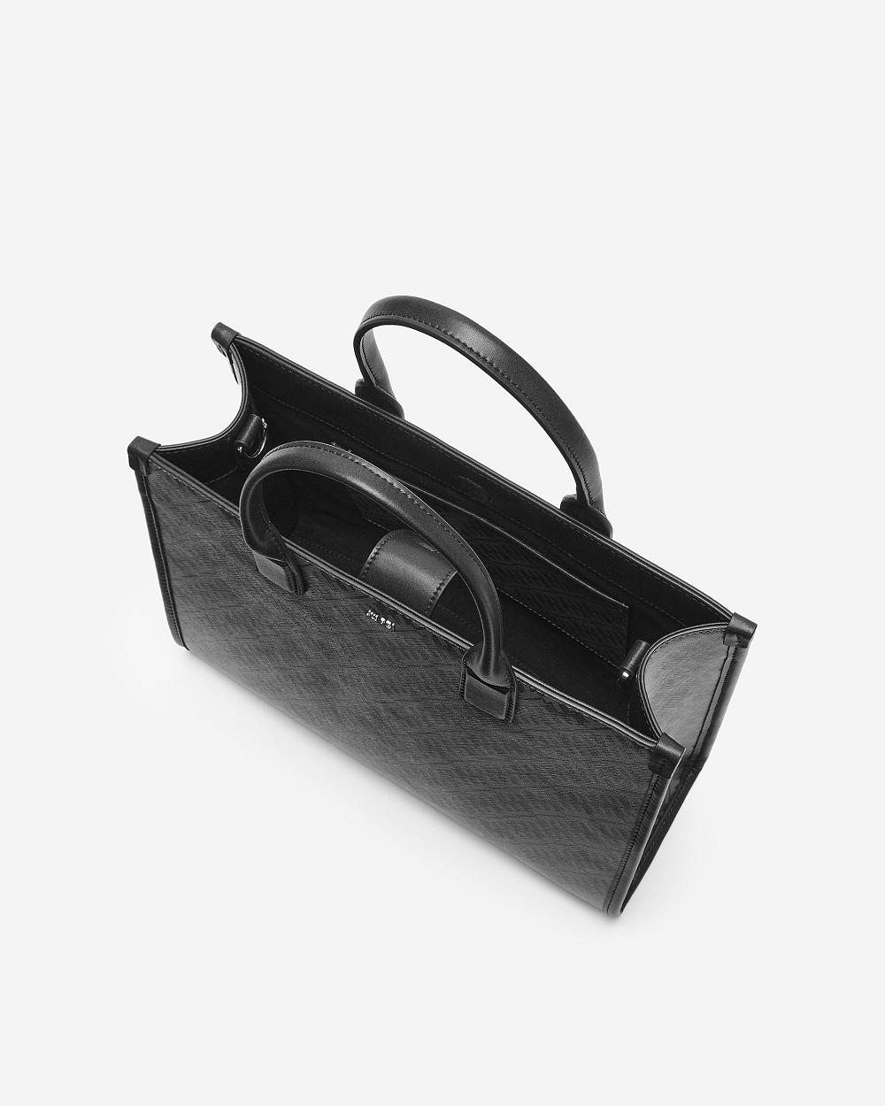 Torby Tote JW PEI FEI Medium Women Czarne | PL1343ZG
