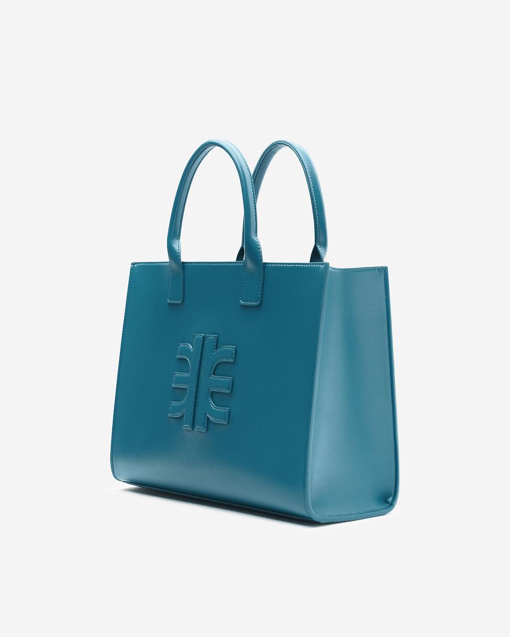 Torby Tote JW PEI Gia Medium Women Niebieskie | PL1351WY