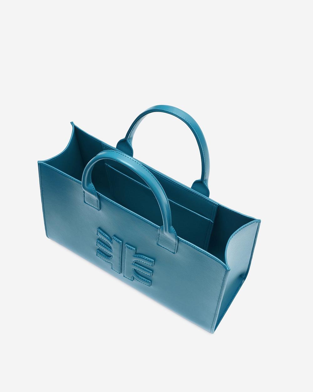 Torby Tote JW PEI Gia Medium Women Niebieskie | PL1351WY