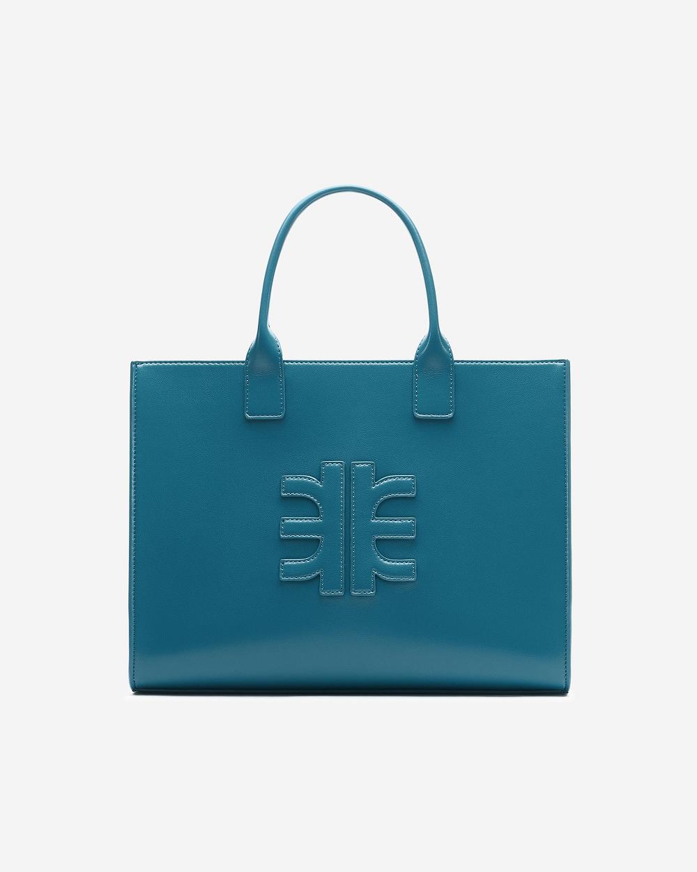 Torby Tote JW PEI Gia Medium Women Niebieskie | PL1351WY